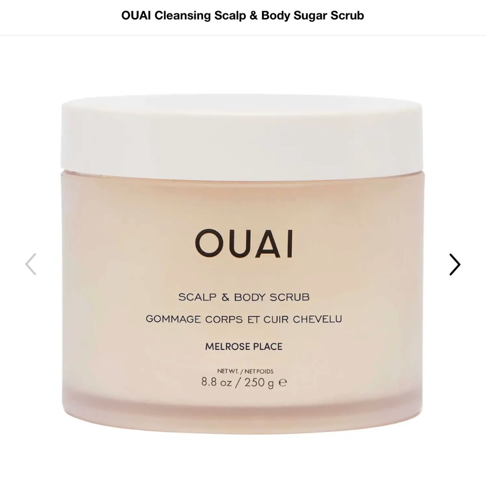NEW! OUAI Scalp and Body Scrub